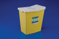 COVIDIEN/MEDICAL SUPPLIES CHEMOSAFETY CONTAINERS Sharps Container, 18 Gal, Yellow, Hinged Lid, 26"H x 12¾"D x 18¼"W, 5/cs SPECIAL OFFER!! SEE BELOW!!)$176.1/CASE