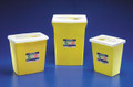 COVIDIEN/MEDICAL SUPPLIES CHEMOSAFETY CONTAINERS Sharps Container, 18 Gal, Yellow, Sliding Lid, 6" Round Opening, 26"H x 12¾"D x 18¼"W, 5/cs SPECIAL OFFER!! SEE BELOW!!)$182.55/CASE