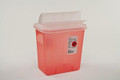 COVIDIEN/MEDICAL SUPPLIES MULTI-PURPOSE CONTAINERS W/HORIZONTAL-DROP OPENING Sharps Container, 2 Gal, Transparent Red, Clear Lid, 12¾"H x 7¼5"D x 10½"W, 20/cs SPECIAL OFFER!! SEE BELOW!!)$121.6/CASE