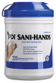 PDI SANI-HANDS® INSTANT HAND SANITIZING WIPES Instant Hand Sanitizing Wipe, Large, 6" x 7½", 220/can, 6 can/cs SPECIAL OFFER!! SEE BELOW!!)$99.78/CASE