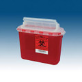 PLASTI WALL MOUNTED SHARPS DISPOSAL SYSTEM Container, 5.4 Qt, Red, 10/bx, 2 bx/cs SPECIAL OFFER!! SEE BELOW!!)$142.22/CASE