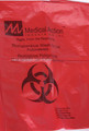 MEDEGEN AUTOCLAVABLE BIOHAZARD BAGS Biohazard Bag, 25" x 30", 1.8 mil, 12-14 Gal, Clear/ Black, Print/ Label, Max. Temp 285°F, Biohazard Labeling, Biohazard Symbol, English/ Spanish, 200/cs (SPEICAL OFFER!! SEE BELOW!!)$116.25/CASE