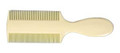 DUKAL DAWNMIST COMB & BRUSH Baby Comb, Ivory, 2-Sided, 12/bg, 72 bg/cs SPECIAL OFFER! SEE BELOW!! $K2/CASE