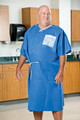 GRAHAM MEDICAL AMPLEWEAR® AmpleWear® Gown, 40" x 50", Blue, up to Size 9x, 25/cs SPECIAL OFFER! SEE BELOW!! $K2/CASE