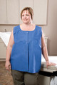 GRAHAM MEDICAL AMPLEWEAR® AmpleWear® Vest, 36" x 30" (approx 3XL), Front Opening, Snaps, Soft, Durable, Blue Front, White Back, 50/cs SPECIAL OFFER! SEE BELOW!! $K2/CASE