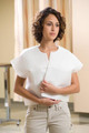 GRAHAM MEDICAL CAPES Exam Cape, TPT, 19" x 21", Side Opening, White, 100/cs SPECIAL OFFER! SEE BELOW!! $K2/CASE