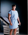 GRAHAM MEDICAL REINFORCED TISSUE GOWNS Exam Gown, 36" x 45" Scrim Reinforced, Extra Large, Sewn Shoulders/ Neck, Waist Tie, Blue, 25/cs SPECIAL OFFER! SEE BELOW!! $K2/CASE