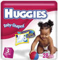KIMBERLY-CLARK HUGGIES® LITTLE MOVERS DIAPERS Ultratrim Diapers, Size 3 (16-28 lbs), 31/pk, 4 pk/cs (To Be DISCONTINUED) SPECIAL OFFER! SEE BELOW!! $K2/CASE