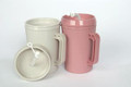 MEDEGEN INSULATED PITCHERS Pitcher, Insulated, Straw & Lid, Rose, 22 oz, 48/cs SPECIAL OFFER! SEE BELOW!! $K2/CASE