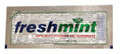 NEW WORLD IMPORTS FRESHMINT® CLEAR GEL TOOTHPASTE Single Use Anticavity Fluoride Gel Toothpaste Packet, 500/bx, 2 bx/cs (Not Available for sale into Canada) SPECIAL OFFER! SEE BELOW!! $K2/CASE