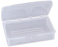NEW WORLD IMPORTS SOAP DISH Clear Soap Dish, Hinged Lid, 100/cs SPECIAL OFFER! SEE BELOW!! $K2/CASE