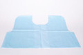 TIDI POLY/TISSUE PATIENT EXAM CAPE X-Ray Cape, Sky Blue, 30" x 21", 100/cs SPECIAL OFFER! SEE BELOW!! $K2/CASE