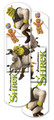 ASO CAREBAND DECORATED BANDAGES Shrek Bandage, ¾" Strips, Latex Free (LF), 100/bx, 12 bx/cs (To Be DISCONTINUED) SPECIAL OFFER! SEE BELOW!$105/SALE