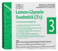 PDI HYGEA® LEMON GLYCERIN SWABSTICK Lemon Glycerin Swabsitck 3s, 4", 3/pk, 25 pk/bx, 10 bx/cs SPECIAL OFFER! SEE BELOW!$98.3/SALE