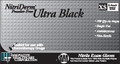 INNOVATIVE NITRIDERM® ULTRA BLACK POWDER-FREE NITRILE SYNTHETIC GLOVES Gloves, Exam, Medium, Nitrile, Chemo, Non-Sterile, PF, Textured, Black, 100/bx, 10 bx/csSPECIAL OFFER!!!