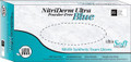 INNOVATIVE NITRIDERM® ULTRA BLUE NITRILE SYNTHETIC POWDER-FREE NON-STERILE EXAM GLOVES Gloves, Exam, Large, Nitrile, Chemo Tested, Non-Sterile, PF, Textured, Blue, 100/bx, 10 bx/csSPECIAL OFFER!!!