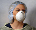 DUKAL SURGICAL FACE MASKS Face Mask, Coned Shaped, White, 50/bx, 20 bx/cs