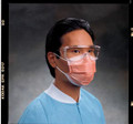 HALYARD FLUIDSHIELD FACE MASKS Fluidshield® Fog-Free Procedure Mask with Earloops, Orange, 40/pkg, 10 pkg/cs