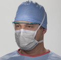 HALYARD SPECIALTY FACE MASKS High Filtration Surgical Mask, Silver, 35/pkg, 6 pkg/cs