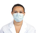 SULTAN COM-FIT® EASY BREATHE MASKS Ear Loop Mask, Blue, 40/bx, 10 bx/cs