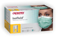 CROSSTEX ISOFLUID® EARLOOP MASK Mask, Latex Free (LF), Teal, 50/bx, 10 bx/CASE