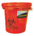 Bio-Hazard Sharps Disposal BH-5 5 gal Bio-hazard container