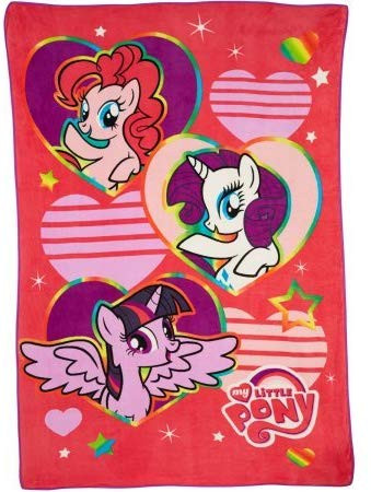 My Little Pony We Love Ponies Plush Blanket