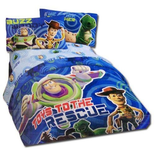 Disney Pixar Toy Story Circles Comforter Twin Kids Whs