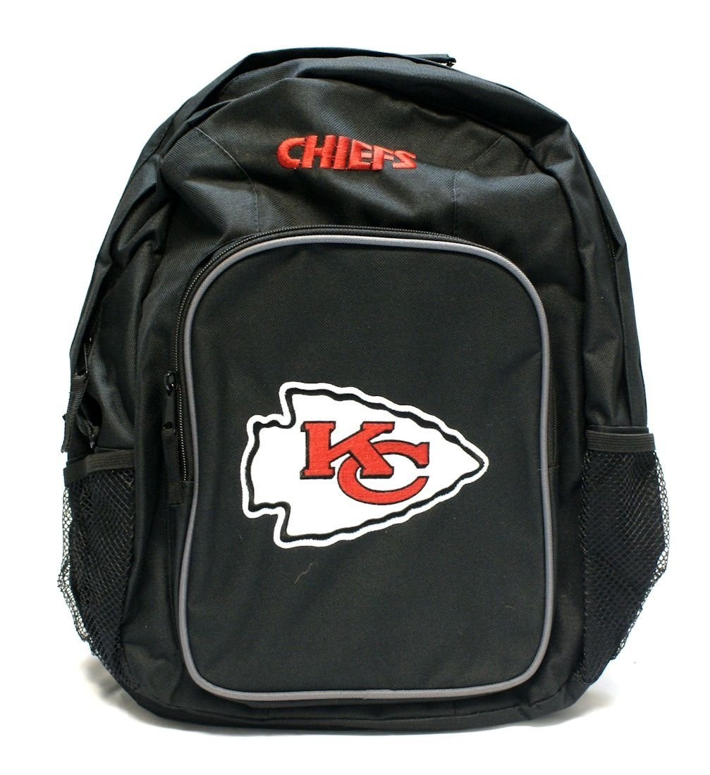 NFL Kansas City Chiefs Southpaw Backpack, Black, Medium