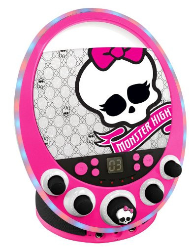 Monster High Flashing Lights Karaoke Machine