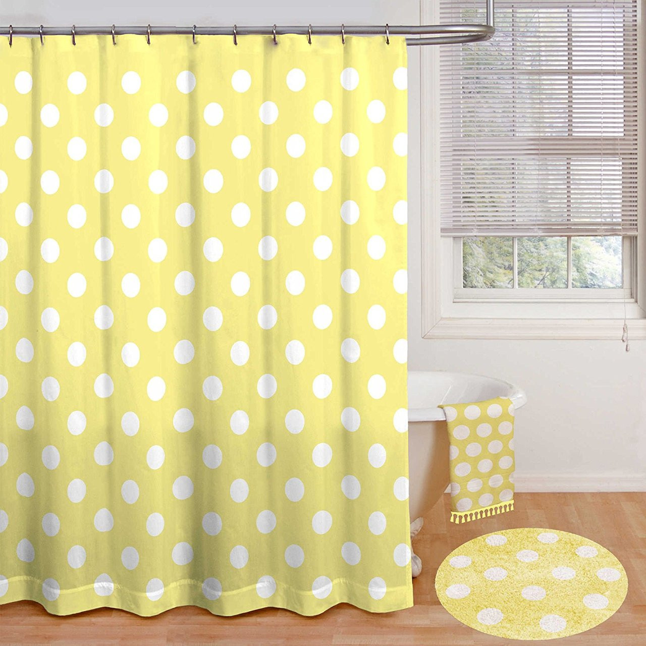 Polly Polka Dot Shower Curtain
