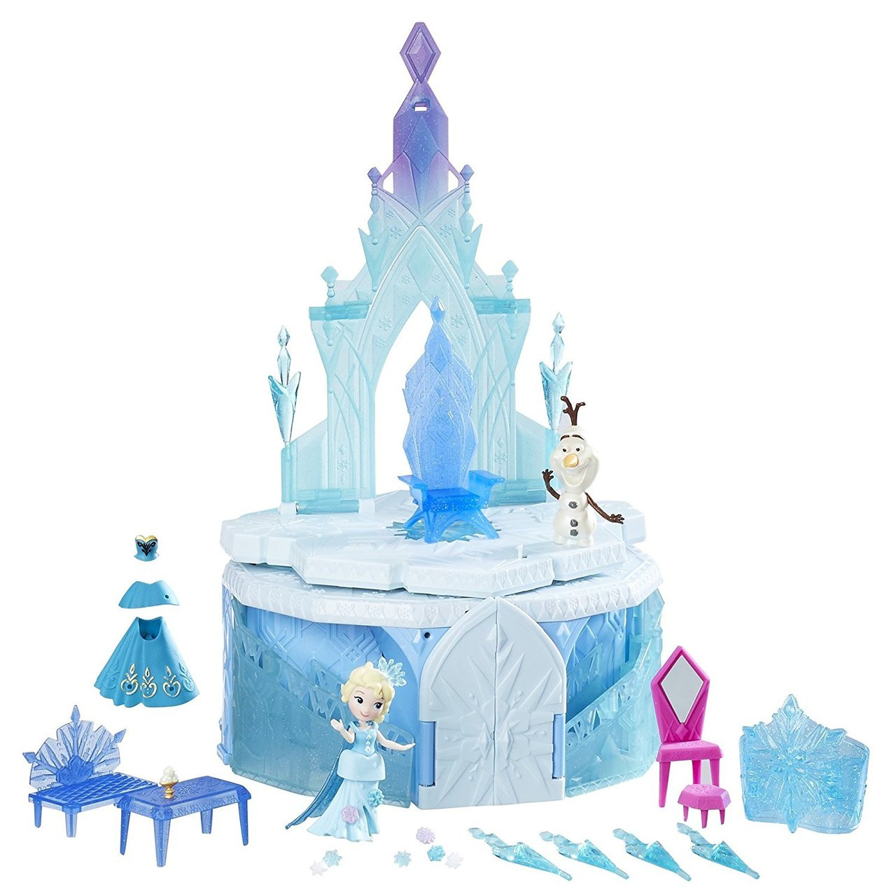 elsa magical rising castle