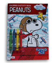 Peanuts Snoopy Color and Trace - With Stickers and Tracing Pages