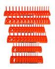Six Piece Orange Socket Tray