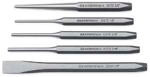 5 Piece Punch and Chisel Set