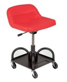 Adjustable Height Red Heavy