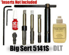 Time Sert Big Sert kit used for washer set or taper seat spark plugs.