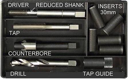 TIME-SERT M3 X .50 Metric Thread Repair Kit 1305 TIME-SERT M3 X .50 Metric Thread Repair Kit 1305