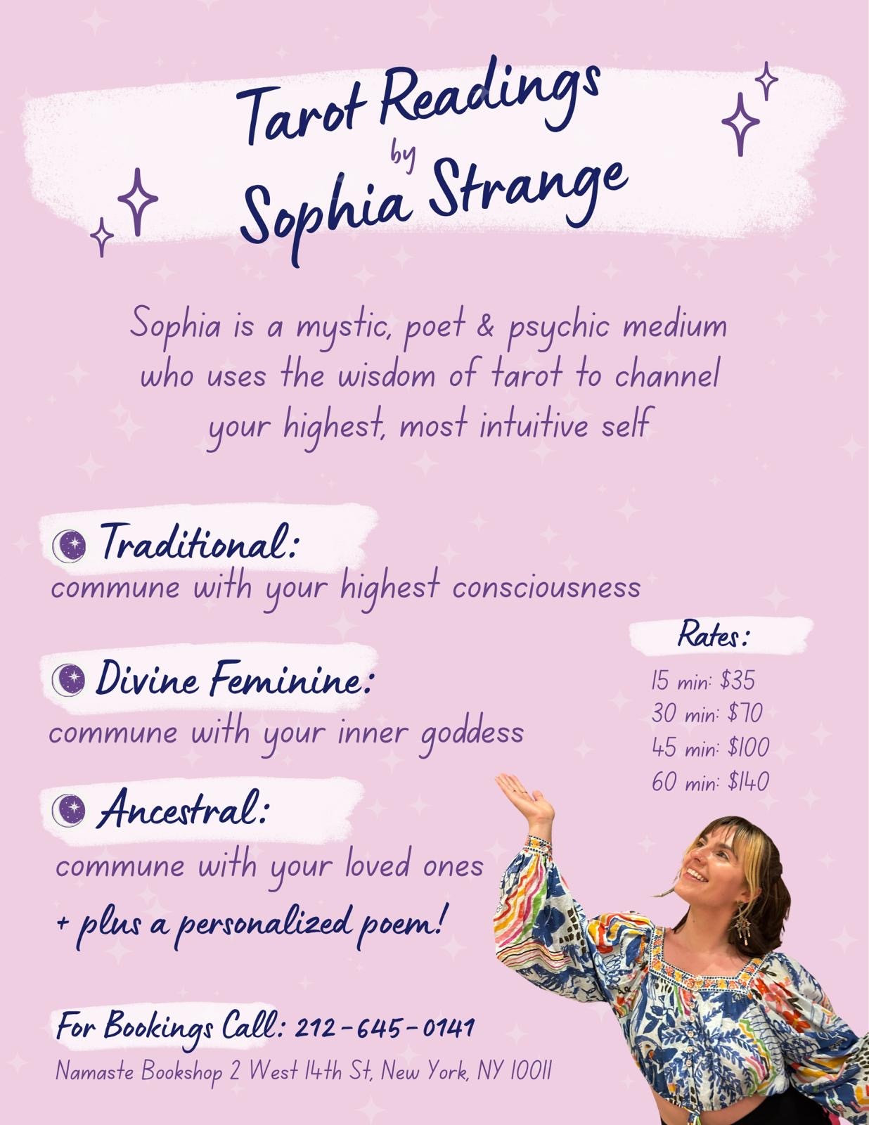Sophia Strange - Tarot Reader
