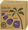 Violet Eco Palm Wax Tea Lights