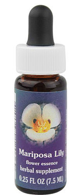 Flower Essence Mariposa Lily Supplement Dropper -- 0.25 fl oz