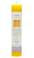 

Laughter - Crystal Journey Herbal Magic Pillar Candle