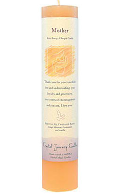 Mother - Crystal Journey Herbal Magic Pillar Candle