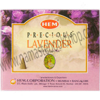 Hem Incense Cones in Display Box 10 cones Precious Lavender