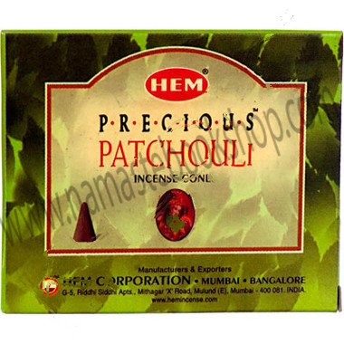 Hem Incense Cones in Display Box 10 cones Precious Patchoul