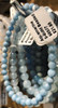 1 Aquamarine Stretch Bead Bracelet 5-8mm
NOTE: Stock image you will receive a similar bracelet.