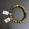 1 Tigers Eye Stretch Bead Bracelet 8mm 
NOTE: Stock image you will receive a similar bracelet.