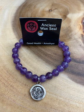 Ancient Wax Seal - Amethyst - Good Health