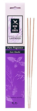 Lavender - Herb & Earth Bamboo Incense