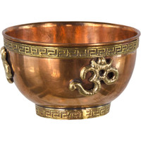 Copper Bowl Incense & Charcoal Burner - OM